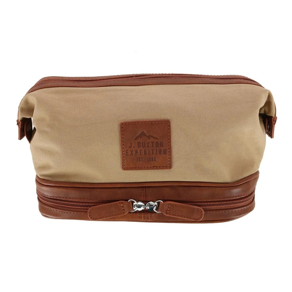 Buxton Epedition II Huntington Gear Bottom Zip Travel Kit sold by Belt Outlet product image thumbnail 3