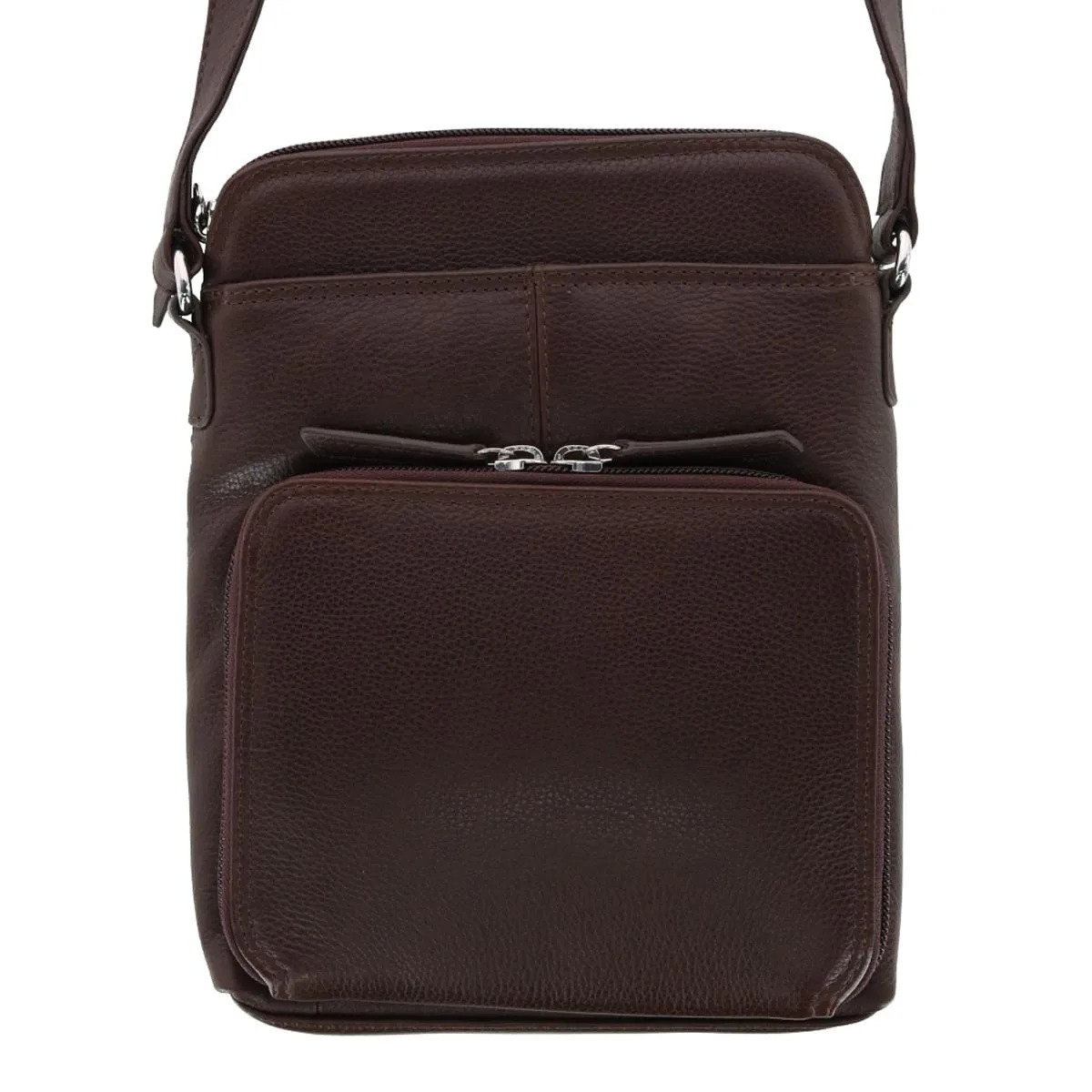 CTM® Women's Leather Small Crossbody Organizer sold by Belt Outlet product image thumbnail 4