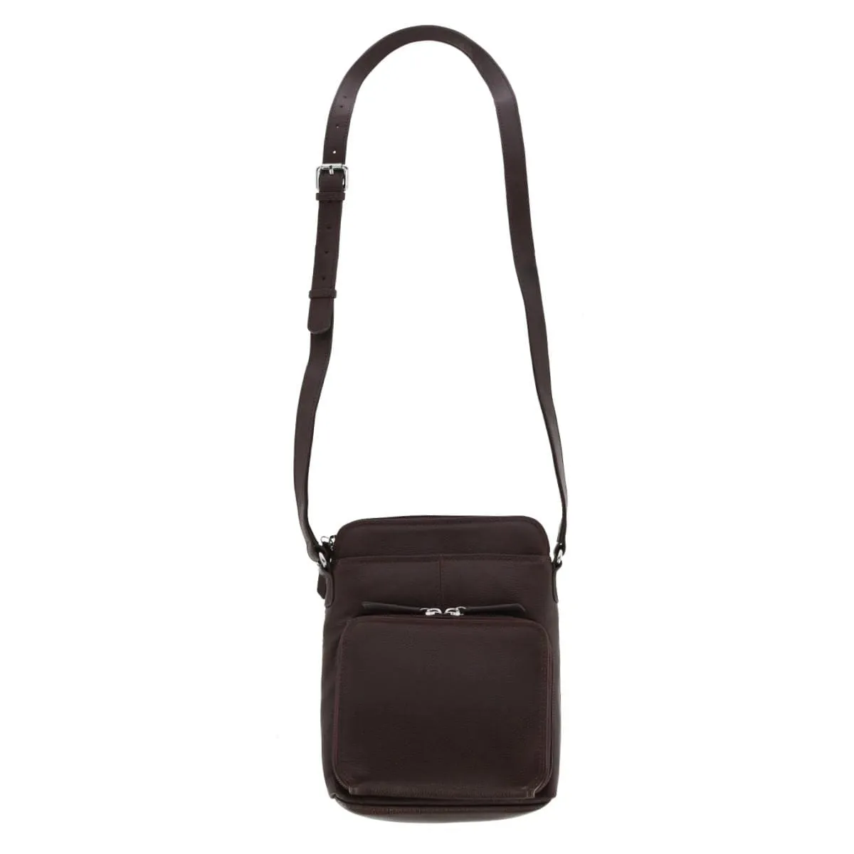CTM® Women's Leather Small Crossbody Organizer sold by Belt Outlet product image thumbnail 3