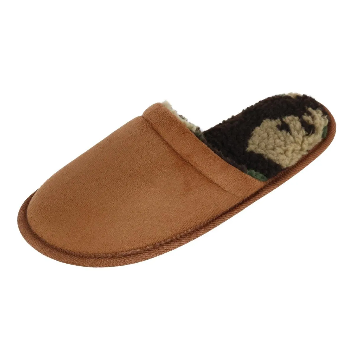Clear Creek Men's Micro Suede and Sherpa Slide Slipper sold by Belt Outlet product image thumbnail 5