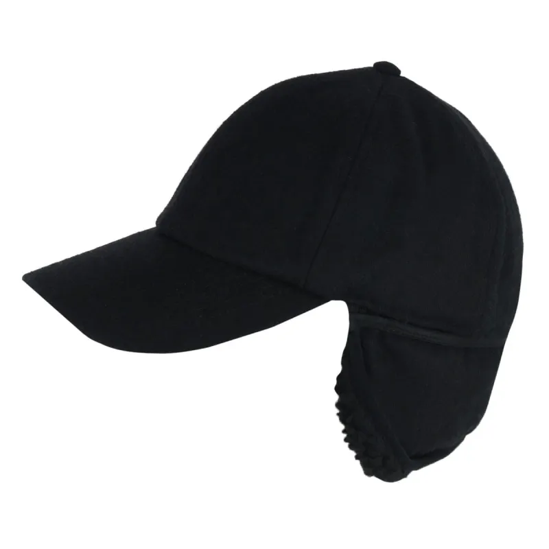 Epoch Hats Company Men's Sherpa Lined Wool Blend Earflap Baseball Cap sold by Belt Outlet