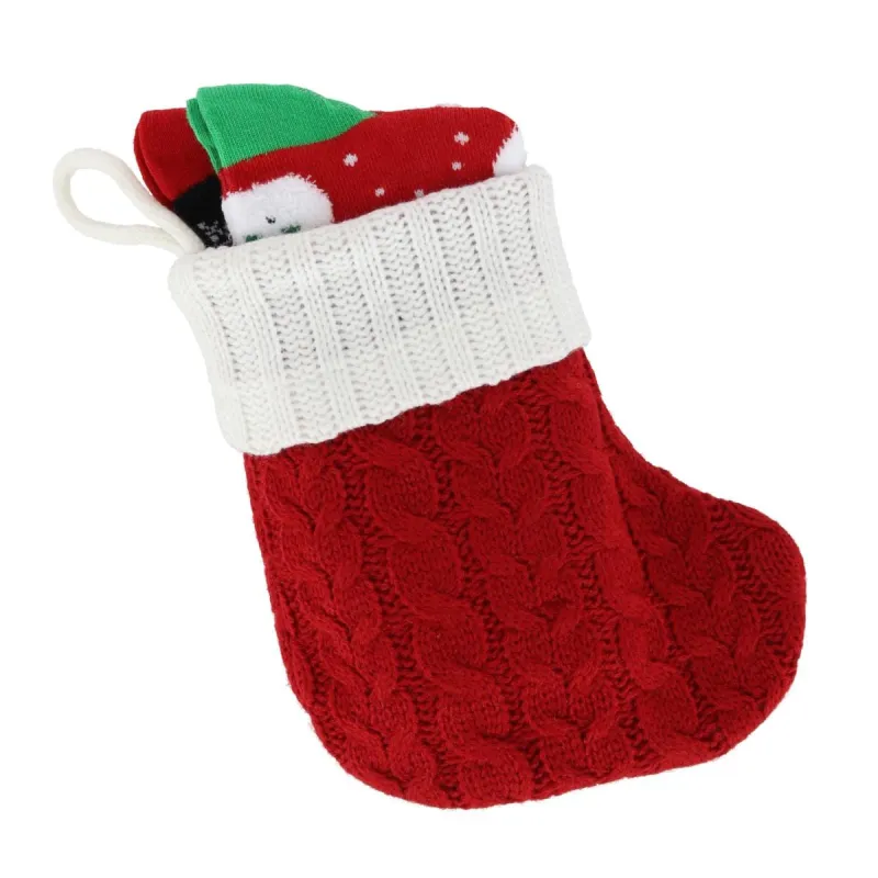 Gold Medal Women's Christmas Stocking w/ 2 pack Novelty Crew Socks made by Belt Outlet