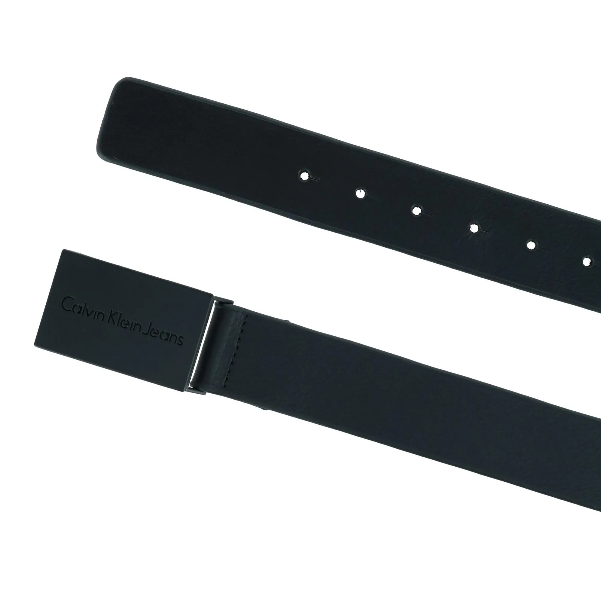 Calvin Klein Men's Casual Leather Plaque Buckle Belt sold by Belt Outlet product image thumbnail 4