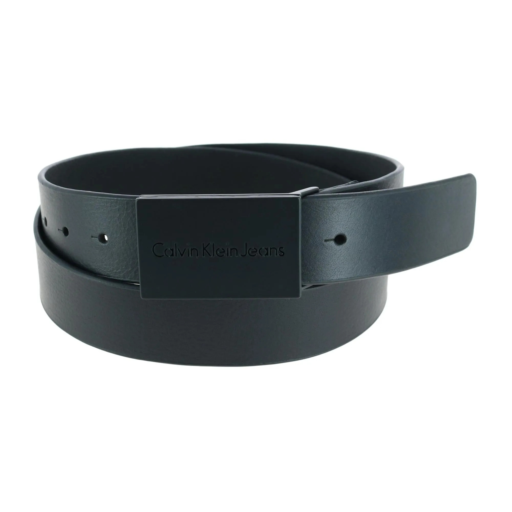 Calvin Klein Men's Casual Leather Plaque Buckle Belt sold by Belt Outlet product image thumbnail 2