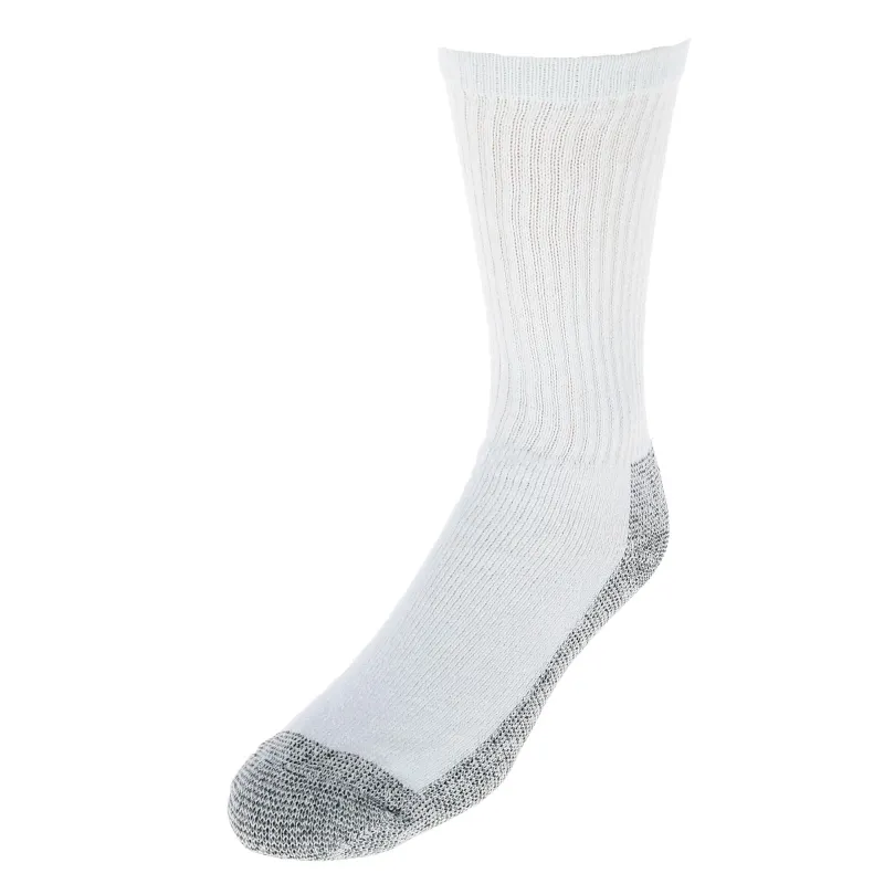 Fruit of the Loom Men's Big and Tall Full Cushion Work Crew Socks (6 Pair Pack) made by Fruit of the Loom
