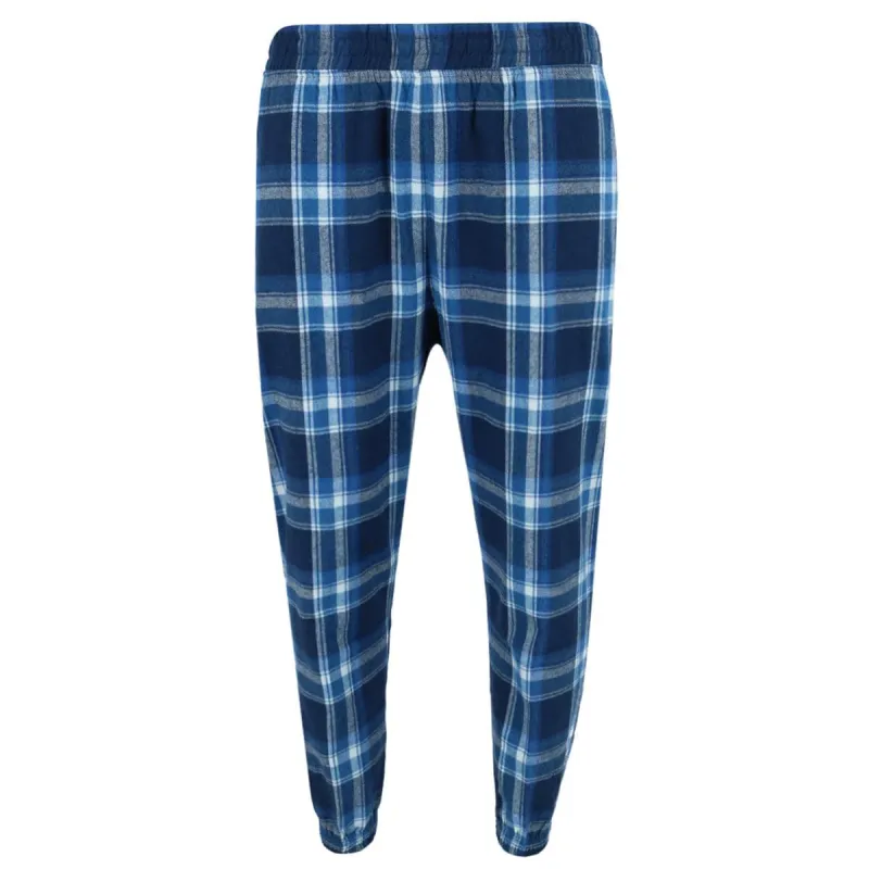 CTM® Men's Flannel Plaid Jogger Pant made by Belt Outlet