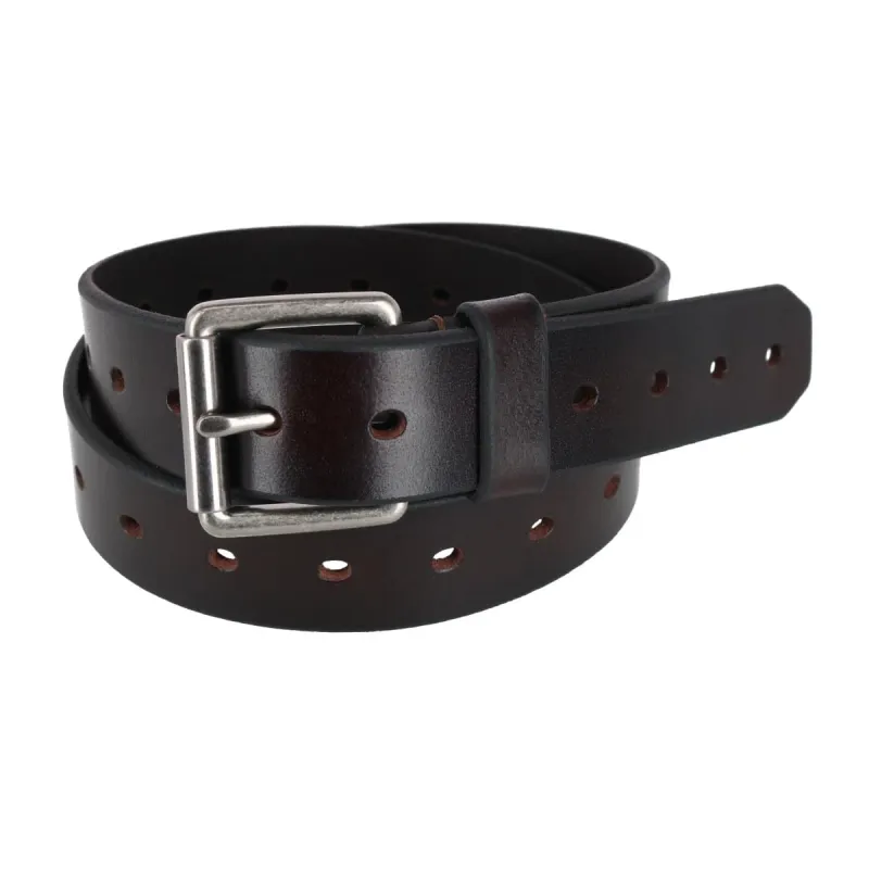 Levis Men's Pebbled Leather Roller Buckle Casual Belt made by Levi's