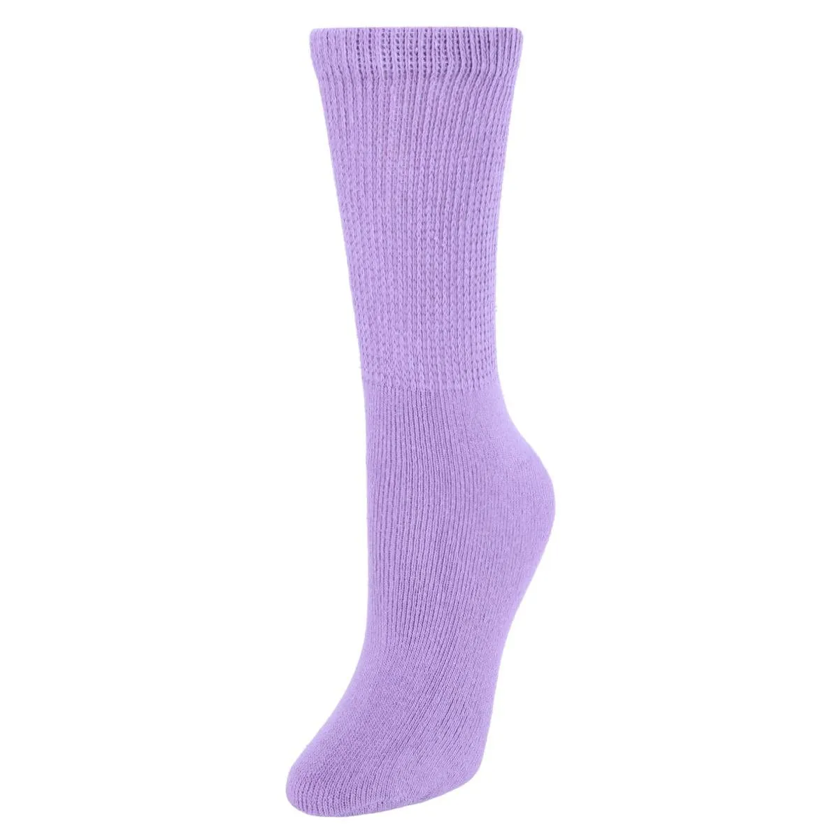 CTM® Women's Diabetic Pastel Color Crew Socks (3 Pack) sold by Belt Outlet product image thumbnail 5