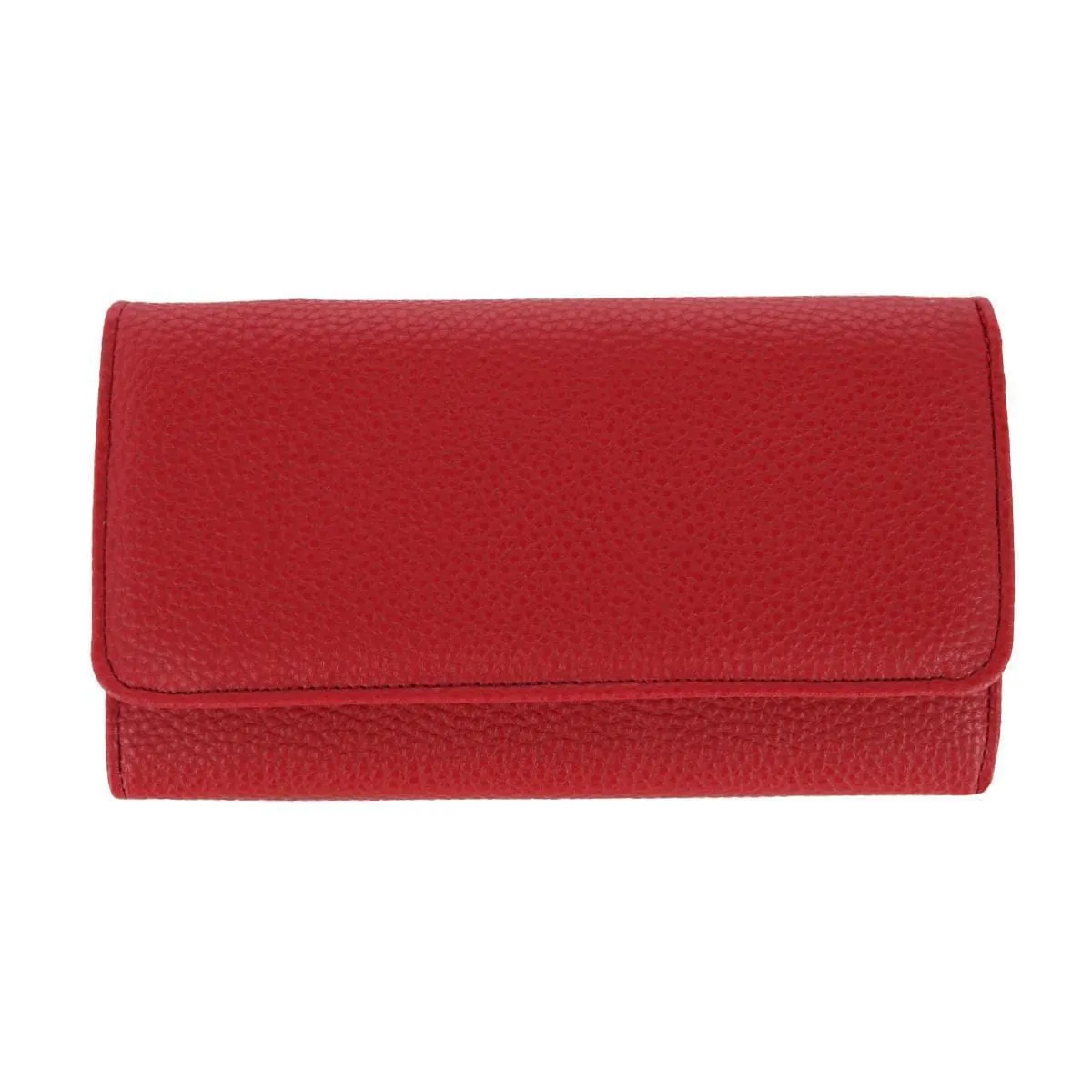 Buxton Women's Solid Colored Premium Faux Leather Bianca Clutch Wallet sold by Belt Outlet product image thumbnail 3