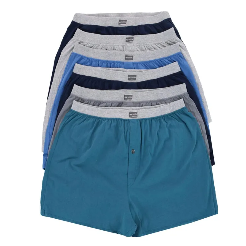 Fruit of the Loom Men's Big and Tall Knit Boxers Assorted (6 Pack) made by Fruit of the Loom