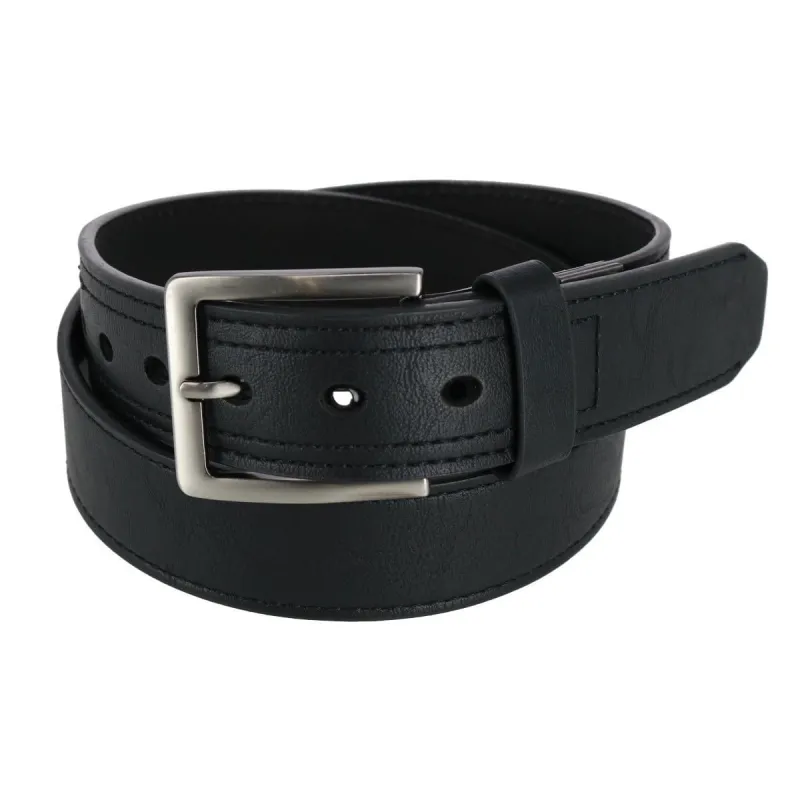 Dickies Men's Reinforced Leather 1 1/2 Inch Work Belt made by Dickies