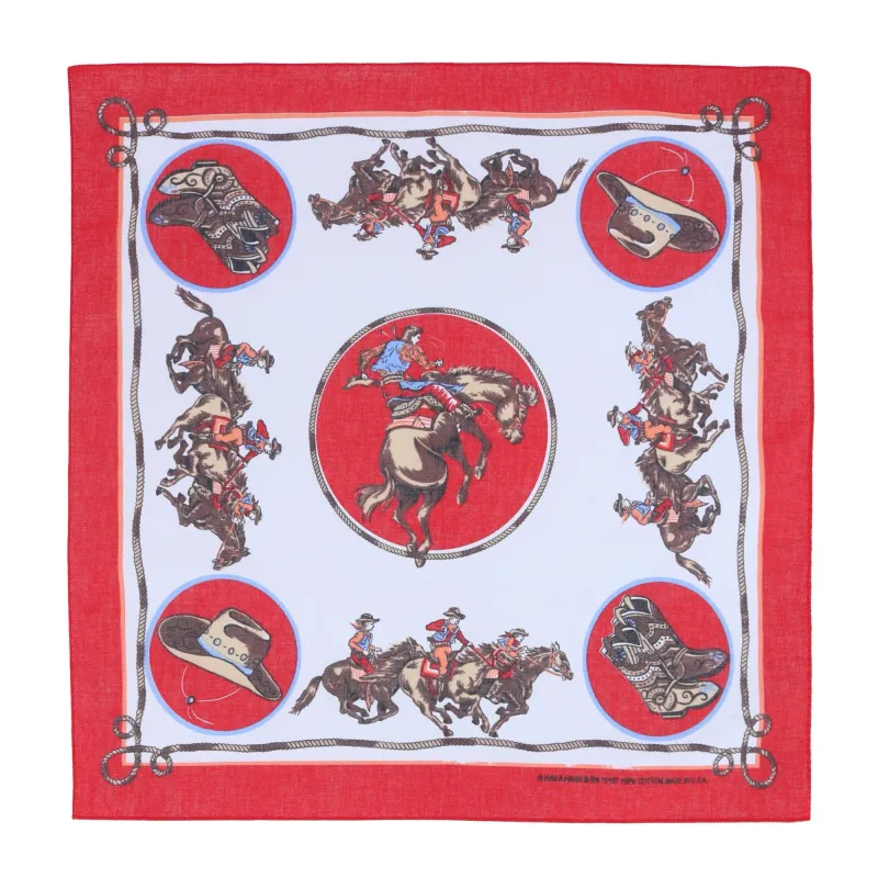 CTM® Rodeo Cowboy Bandana sold by Belt Outlet