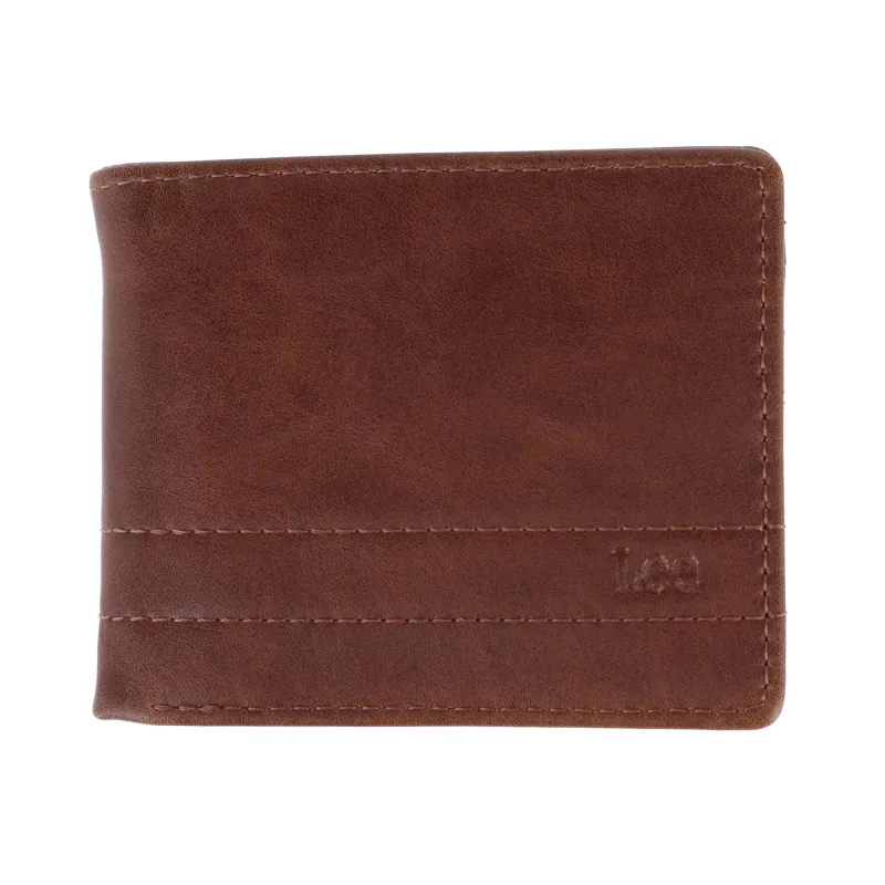 Lee Men's Embossed Passcase Wallet made by Lee
