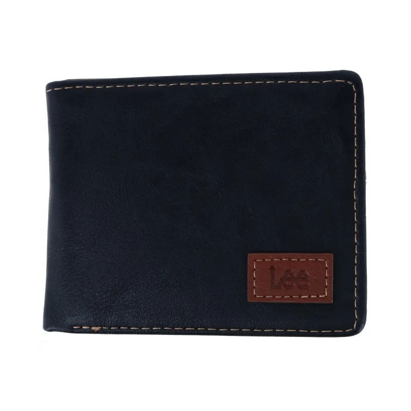 Lee Men's Tumbled Leather Bifold Wallet sold by Belt Outlet
