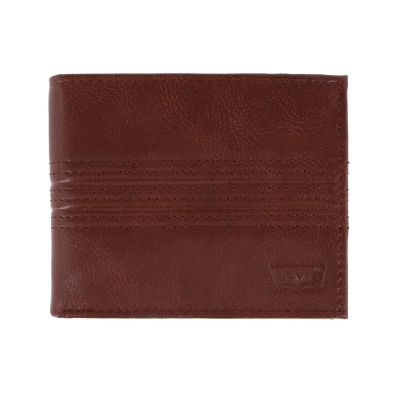Levis Men's Leather Bifold Wallet sold by Belt Outlet