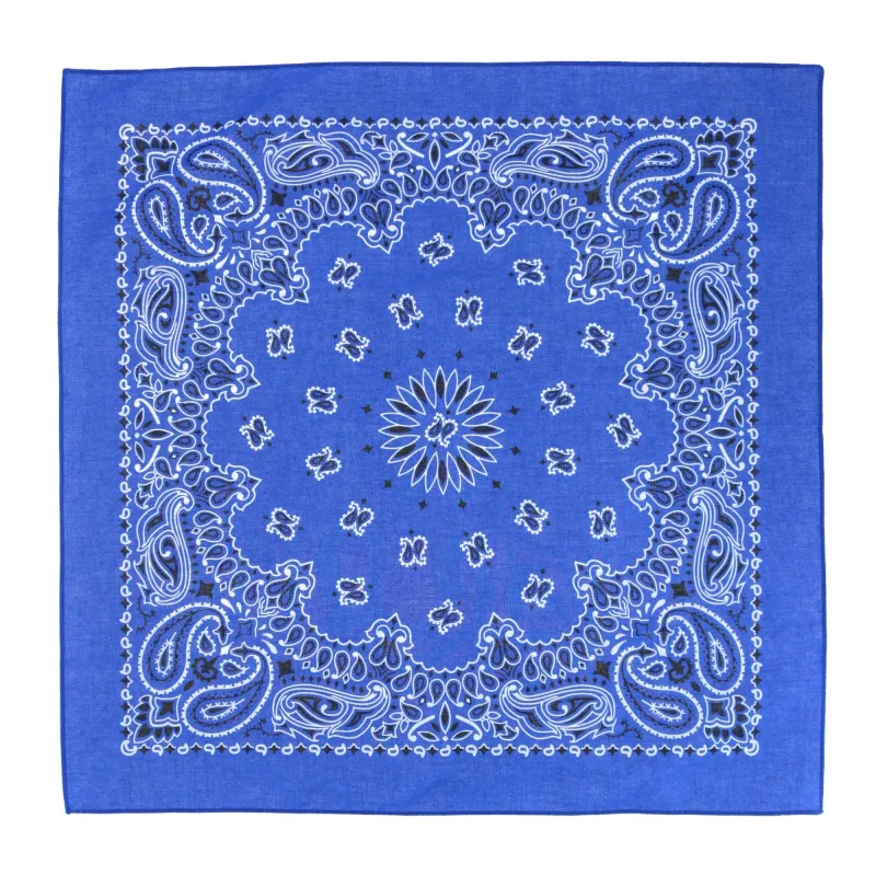 CTM® Modern Paisley 20x20 Cotton Bandana sold by Belt Outlet