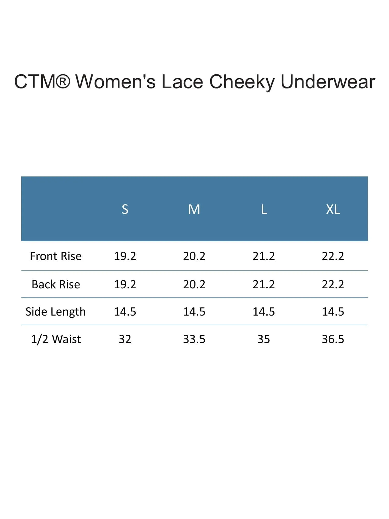 CTM® Women's Lace Cheeky Underwear sold by Belt Outlet product image thumbnail 2