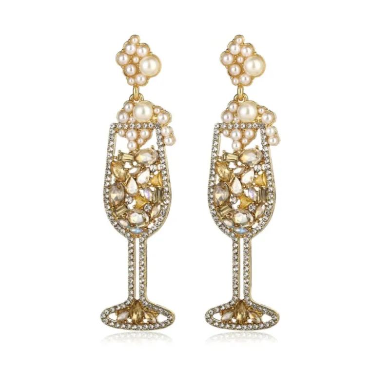 ClaudiaG Collection Women's Cheers Earrings made by Belt Outlet