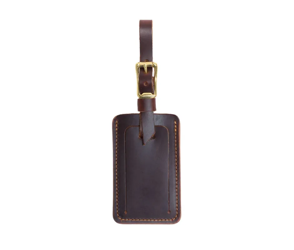 Lifetime Leather Co Luggage Tags sold by Belt Outlet