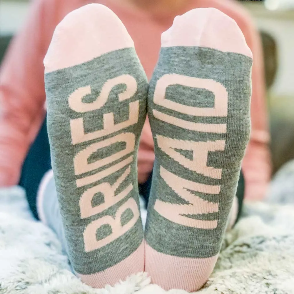 No Cold Feet Bride, Bridesmaid, Maid of Honor Socks sold by Belt Outlet product image thumbnail 3