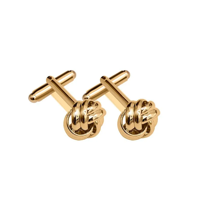 No Cold Feet Knot Cufflinks sold by Belt Outlet product image thumbnail 2