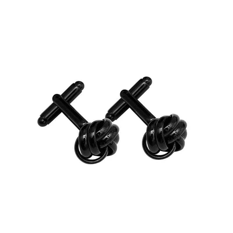 No Cold Feet Knot Cufflinks sold by Belt Outlet product image thumbnail 4