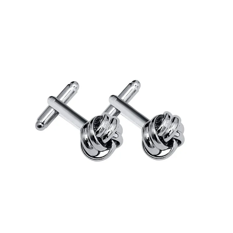 No Cold Feet Knot Cufflinks sold by Belt Outlet