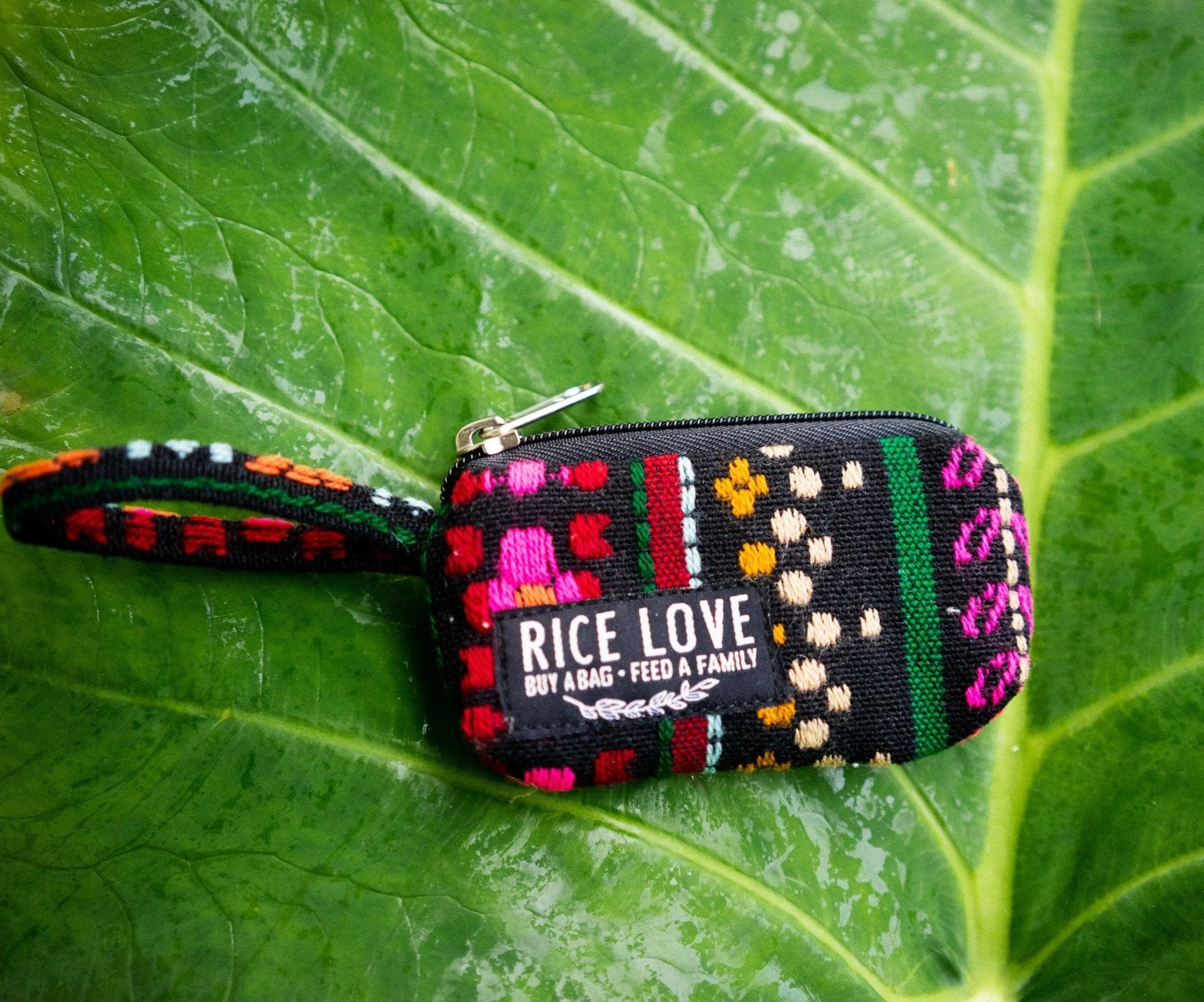 Rice Love Women's Zipper Wallet with Wrist Loop sold by Belt Outlet product image thumbnail 3