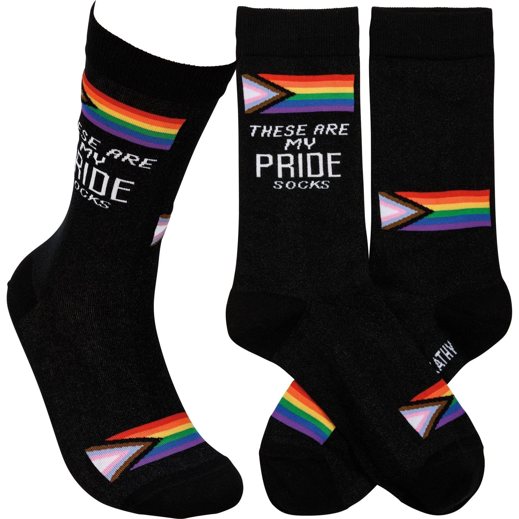 The Bullish Store These Are My Pride Novelty Socks sold by Belt Outlet product image thumbnail 2