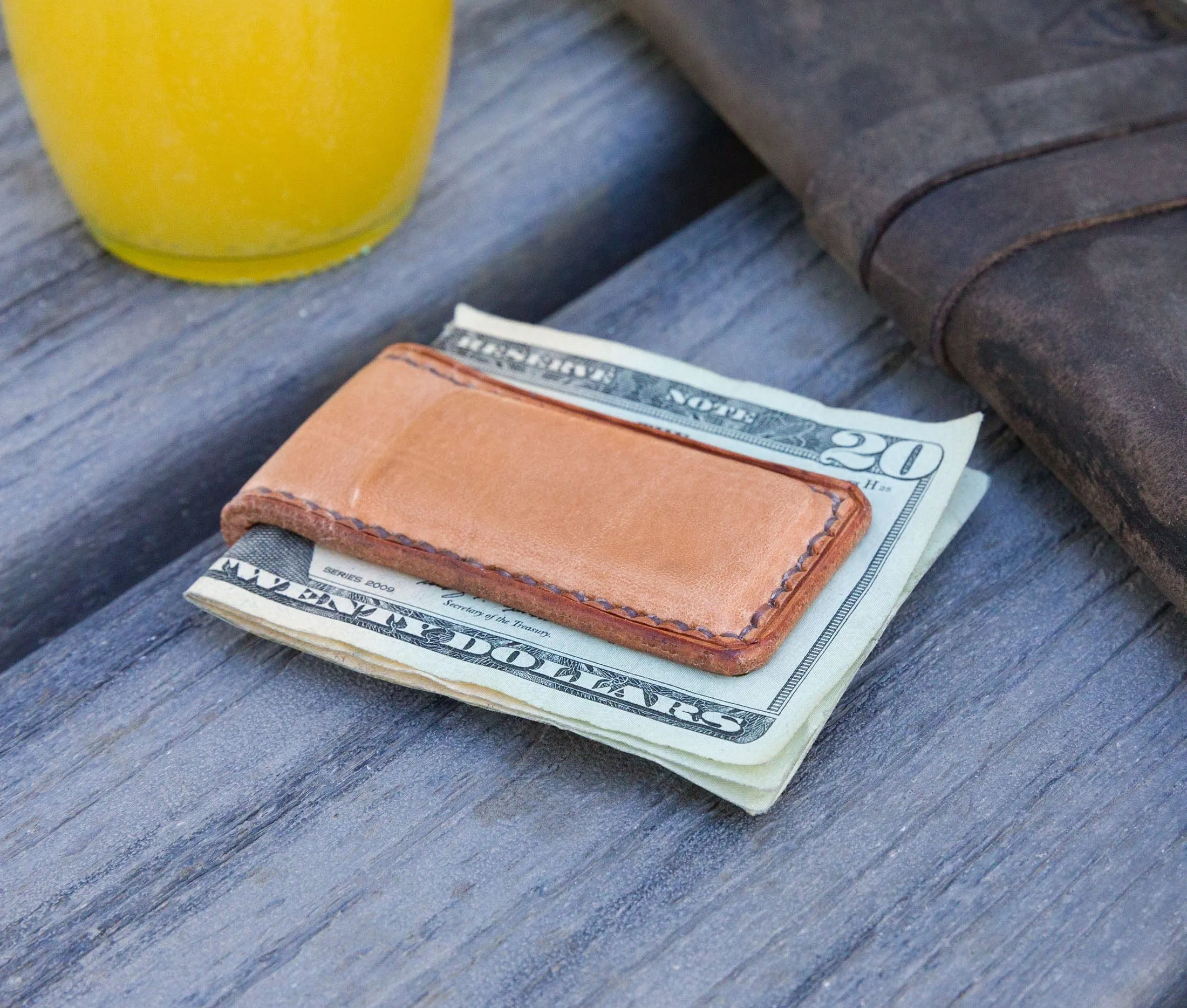 Lifetime Leather Co Men's Magnetic Money Clip sold by Belt Outlet product image thumbnail 5