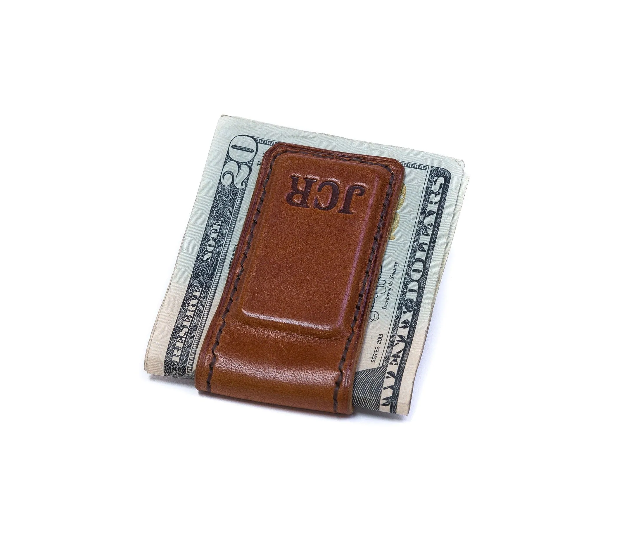 Lifetime Leather Co Men's Magnetic Money Clip sold by Belt Outlet
