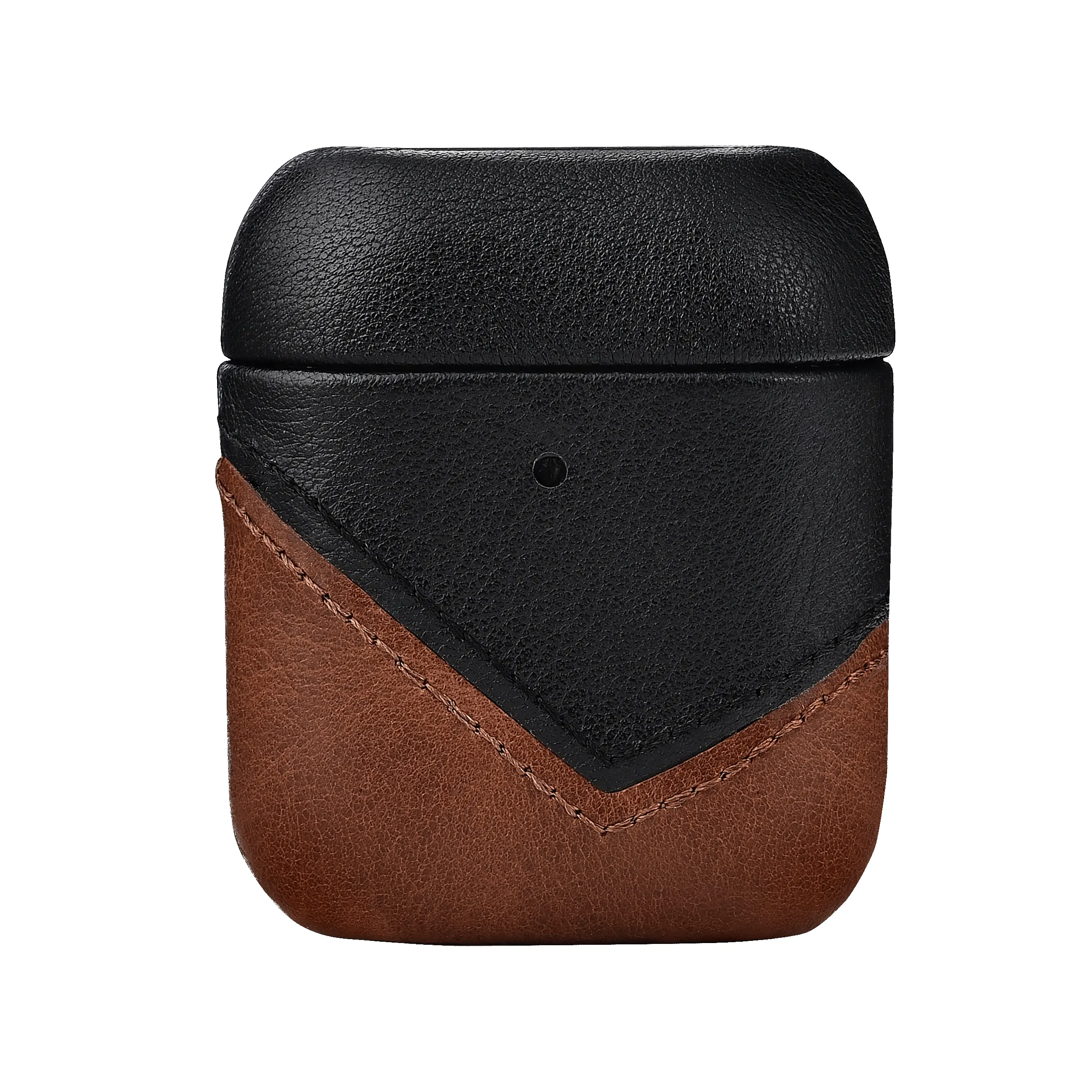Bullstrap Men's Leather AirPods Case with Micofiber Internal Lining sold by Belt Outlet product image thumbnail 2