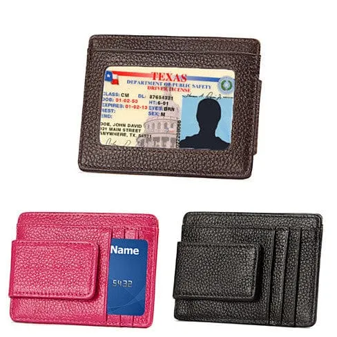VistaShops Men's Money Clip with RFID Safe Wallet sold by Belt Outlet product image thumbnail 3