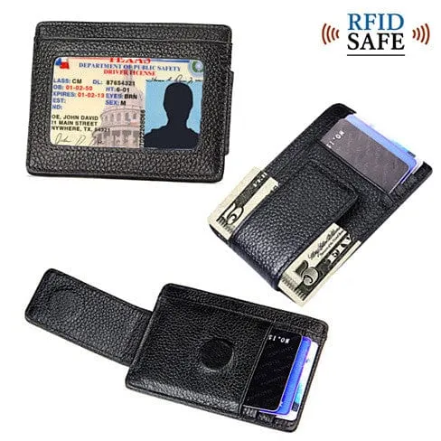 VistaShops Men's Money Clip with RFID Safe Wallet sold by Belt Outlet product image thumbnail 2