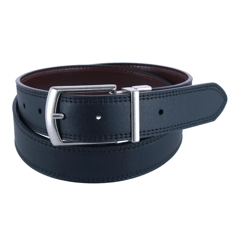 Dickies Men's Leather Reversible Jean Belt made by Dickies