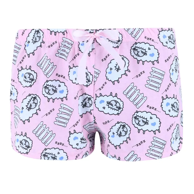 Roll Outta Bed Women's Novelty Print Sleep Shorts sold by Belt Outlet