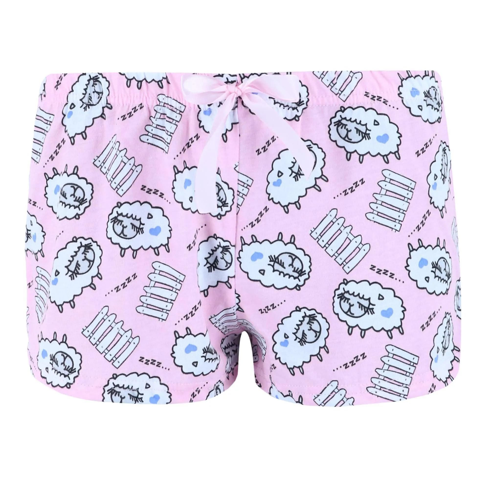 Roll Outta Bed Women's Novelty Print Sleep Shorts sold by Belt Outlet product image thumbnail 3