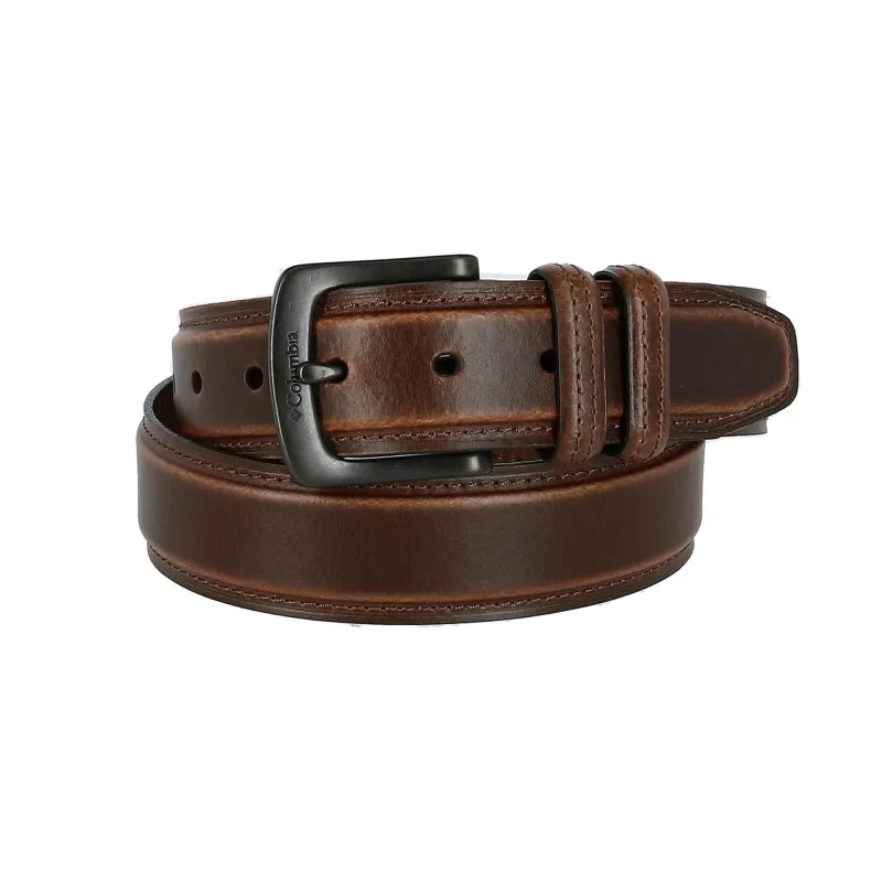 Columbia Men's Leather Double Loop Padded Belt sold by Belt Outlet