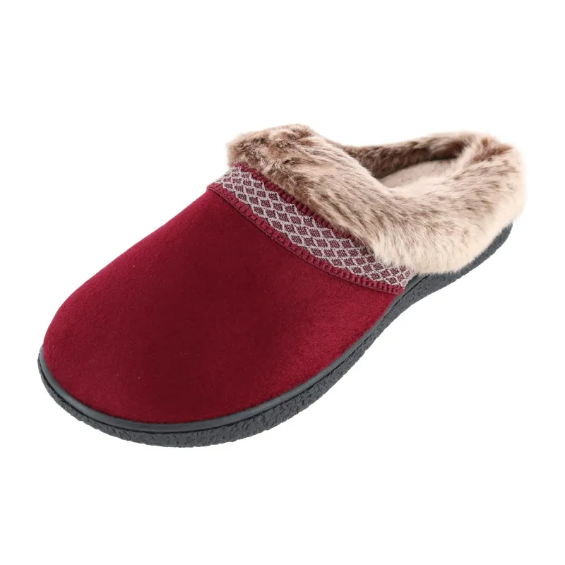 Isotoner Women's Microsuede Mallory Hoodback Slipper sold by Belt Outlet