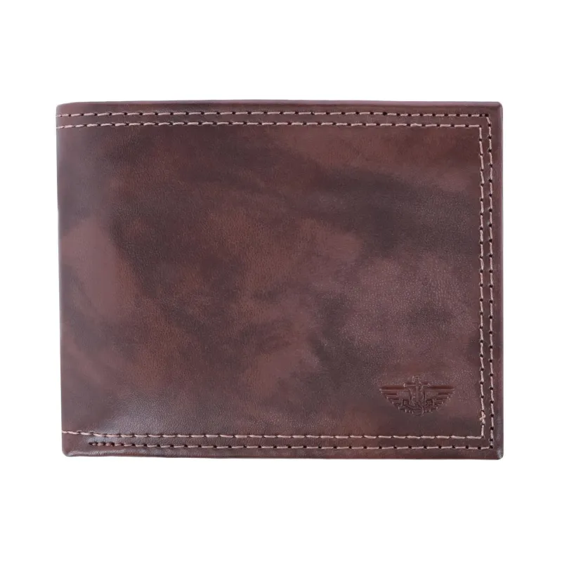 Dockers Men's Leather RFID Slimfold Bifold Wallet sold by Belt Outlet