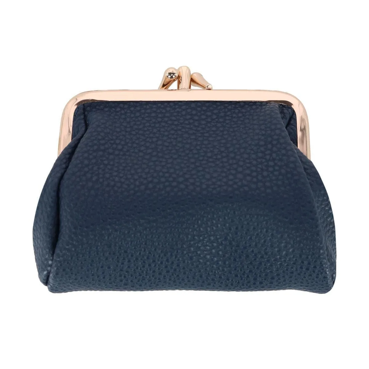 Julia Buxton Women's Premium Faux Leather Triple Frame Coin Purse Wallet sold by Belt Outlet product image thumbnail 2