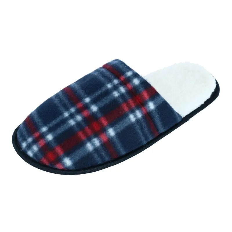 Polar Extreme Men's Classic Plaid Sherpa Lined Slippers sold by Belt Outlet