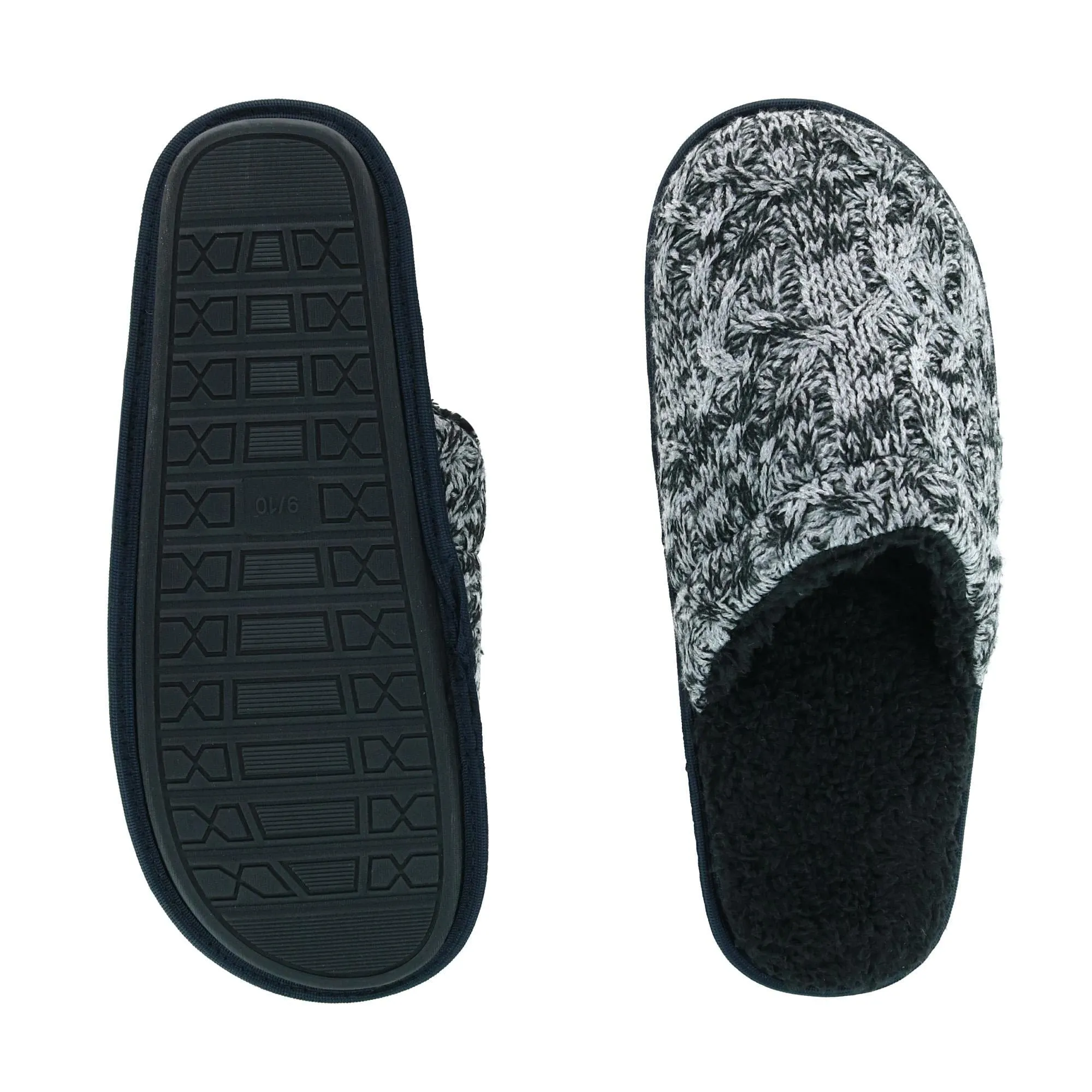 Polar Extreme Men's Knit Sherpa Lined Slippers sold by Belt Outlet product image thumbnail 5