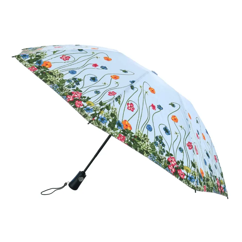 Totes Women's Flower Garden Print Auto Open and Close Inbrella Umbrella sold by Belt Outlet