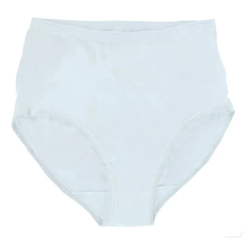 Fruit of the Loom Women's Cotton White Briefs (6 Pair Pack) sold by Belt Outlet