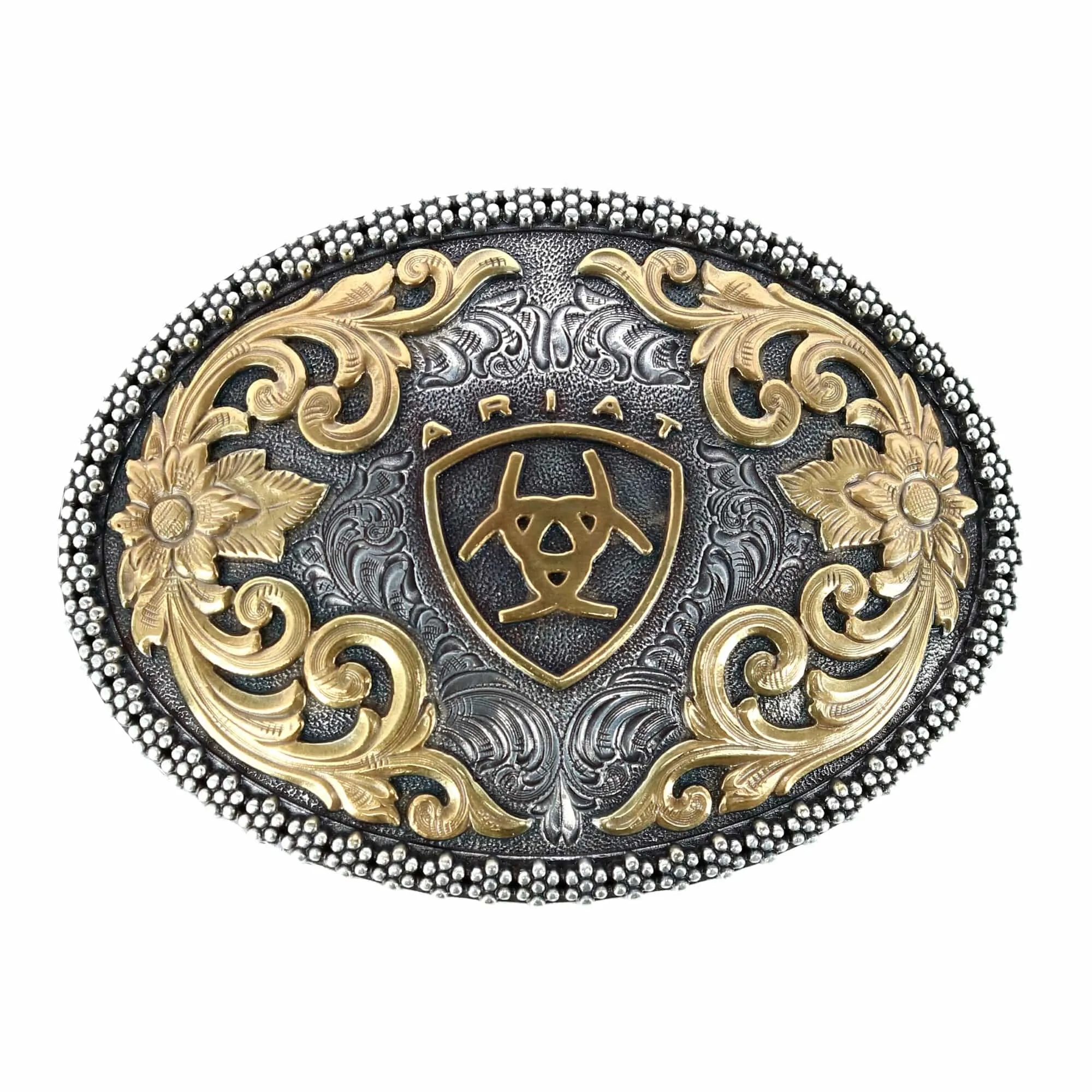Ariat Gold Leaf Belt Buckle sold by Belt Outlet product image thumbnail 2