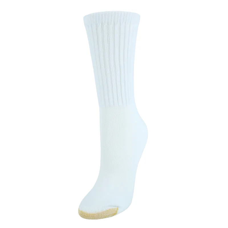Gold Toe Women's Extended Size AquaFX Crew Socks (3 Pair Pack) made by Gold Toe