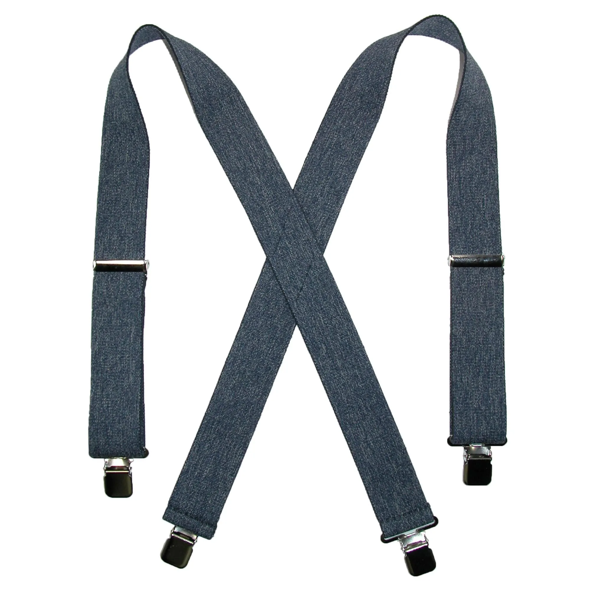 CTM® Men's Denim Clip-End 2 Inch Suspenders sold by Belt Outlet product image thumbnail 2