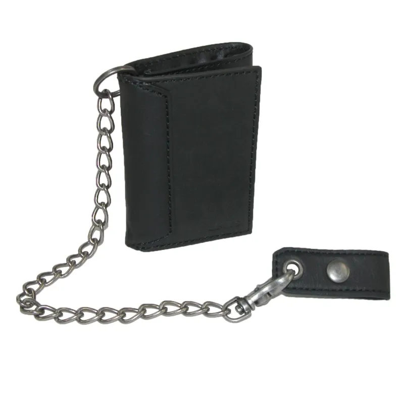 Levis Men's Leather Trifold Chain Wallet sold by Belt Outlet