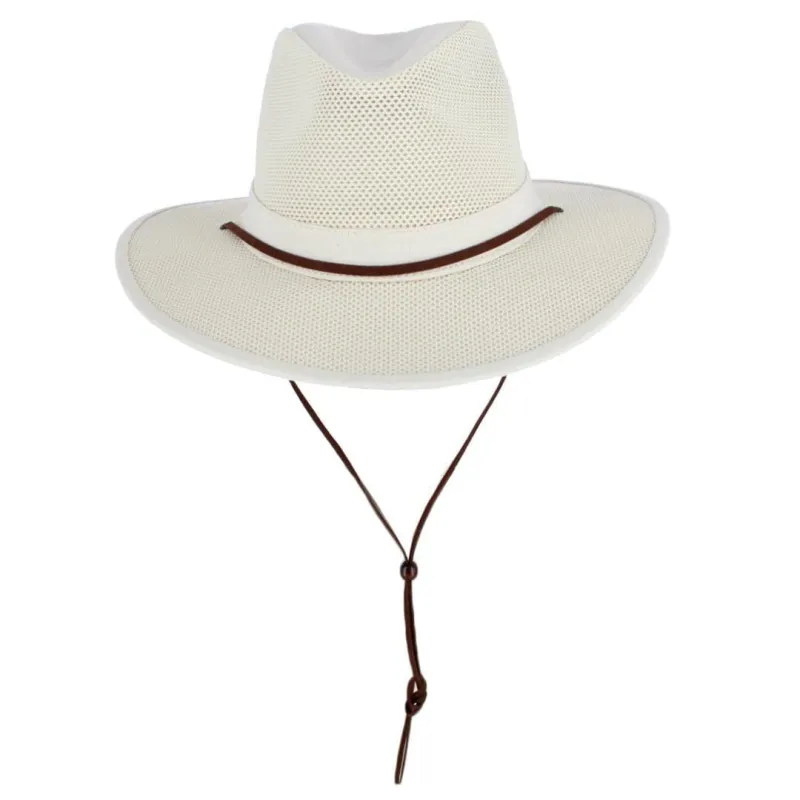 Henschel Men's Polycotton Packable Mesh Breezer Safari Hat sold by Belt Outlet